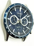 Seiko Watch Men's 8T63-00Y0 W/not-working Movement Chronograph Case SSB445. Fixed Price $75.00.