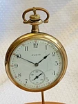 Antique 1915 Elgin Pocket Watch 20YR Warranted 18186988 16S 17J Openface Working. Fixed Price $229.95.