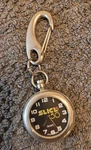 Slick 50 Motor Oil Logo Pocket Watch On Carabiner Needs Battery. Fixed Price $8.99.