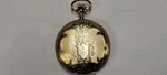 1917 Waltham Pocket Watch 15J 6S Sidewinder Case By Premier Gold Filled Grade. Fixed Price $160.00.