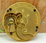 Antique 1891 Elgin 95 6 Size 7 Jewel Pocket Watch Movement With Dial & Hands. Fixed Price $89.00.