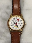 Women's Lorus Minnie Mouse Watch V501-6N70, Leather Band. Fixed Price $9.99.