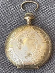1901 Trenton Fortuna Pocket Watch Full Hunter Ornate Rgp Case 12S 7J Repair. Fixed Price $147.50.