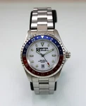Eddie Bauer Ebtek Watch Men Pepsi Bezel Stainless White 100M Batt Date Quartz. Fixed Price $34.16.