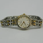 Seiko 1N00-1E09 Two Tone Quartz Analog Women's Watch Sz. 6 3/4" For Repairs. Fixed Price $15.57.