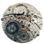 Antique 16S 1915 Burlington 19J Mechanical Hunter Pocket Watch Movement 106 Usa. Fixed Price $101.70.