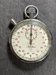 Rare German Hanhart Sportscraft Timer 7 Jewels Shockproof 1/10 Sec. Stopwatch. Fixed Price $149.99.