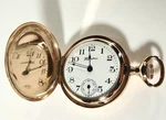 1913 Hampden Molly Stark Pocket Watch Size 3/0S 7J Running Gold Filled Diamond. Fixed Price $219.95.