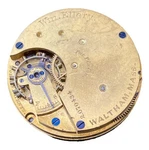 Waltham Pocket Watch Movement Size 8S Wm Ellery 7J Hunter 1873 Model Parts F7807. Fixed Price $13.15.