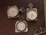 Elgin Nat'l Watch CO.15 Jewel Running Silveroid Pocket Lever 1909. Fixed Price $125.00.
