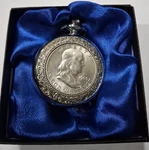 1963 Benjamin Franklin Half Dollar Pocket Watch. Fixed Price $50.00.