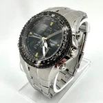Pulsar NX14-X001 World Time Alarm Chronograph Watch Analog Digital. Fixed Price $173.29.