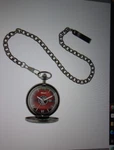 Relic By Fossil Men's Hugh Black Ion Plated Three-hand Pocket Watch -ZR85074 $65. Fixed Price $45.99.