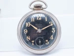 1964 - Westclox Scotty Luminous "dollar" Pocket Watch Runs. Fixed Price $69.99.