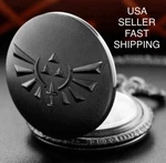 The Legend Of Zelda Pocket Watch - Link Triforce Symbol Logo Anime Manga. Fixed Price $19.95.