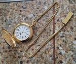 Seiko Quartz Pocket Watch V301 0010 August 2000 Jal Japan Airlines Jdm. Fixed Price $88.00.