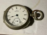 Pocket Watch Antique Working Waltham, 18S, GRADE-3, Ticks. Fixed Price $95.95.
