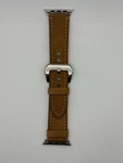 Apple Ultra Watch Faux Suede Band Tan New Without Box Brand Free Shipping. Fixed Price $15.00.