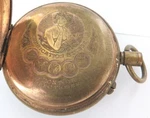 C1900 Decorative Swiss Full Hunter / Pin Set Large Pocket Watch Case.. Fixed Price $71.08.