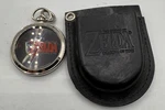 Vintage 1998 Nintendo Zelda Ocarina Of Time Pocket Watch W/ Case! Needs Battery. Fixed Price $43.52.