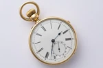 Ancre Ligne Droite Quarter Repeater Pocket Watch 18K. Fixed Price $8500.00.