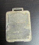 Vintage Advertising Watch Fob Richards-wilcox Doorways Aurora Illinois Hardware. Fixed Price $17.99.