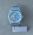 Tommy Hilfiger 1792122 Men Blue Sport Watch 44MM Silicone Band Multifunction. Fixed Price $129.99.