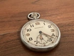 Jaeger Lecoultre Gstp Ww Ll Military Pocket Watch 1940 Cal 467/2 Serviced.. Fixed Price $670.15.