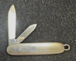Colonial Art Deco Gentleman's Sunday Pocket Knife Watch Fob Providence Ri. Fixed Price $29.95.