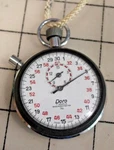 Vintage Doro Stop Watch Swiss Made 7 Jewels 1/10 Sec.. Fixed Price $44.99.