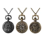 Vintage Mini Cute Openwork Antique Bronze Tone Quartz Pocket Watch Sweater Chain. Fixed Price $10.99.