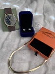 New Costume Jewelry Lot! Watch, Earrings, & Necklace! (12). Fixed Price $17.49.