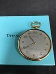 Vintage Tiffany & Co. Pocket Watch 19 Jewels 43820, 2IN, 51GR. Fixed Price $4500.00.