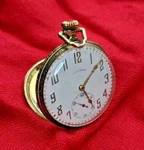 Vintage 1922 The Autocrat Illinois Springfield Pocket Watch Double Roller. Fixed Price $265.05.