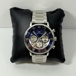 New-tommy Hilfiger Legend 1710569 Multifunction Blue Dial Stainless Men Watch. Fixed Price $129.99.
