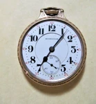 Hamilton Wadsworth Railroad Grade 10K Gold Filled 21J Pocket Watch 026664. Fixed Price $275.00.