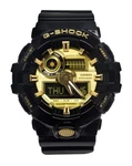 Casio GA710GB-1A G-shock Black Gold Analog Digital Dial Resin Band Watch. Fixed Price $138.98.