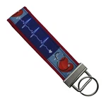 Medical Chain, Nurse Fob, Fabric Doctor On Red Background. Fixed Price $9.99.