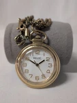 Relic By Fossil Women's Pocket Watch With Chain Works Fresh Battery Runs Great. Fixed Price $14.95.