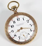 Hamilton Chas Loughman Rr Standard 21 Jewel 18S Railroad Pocket Watch. Fixed Price $750.00.