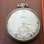 Vintage Wwii Era 10K Gf Elgin Deluxe Grade 542 17J Dress Pocket Watch As Is. Fixed Price $175.00.