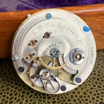 1882 Rockford Size 3/4 Plate Transitional Pocket Watch Movement Runs. Fixed Price $189.00.