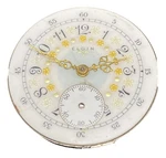 Elgin Pocket Watch Movement Fancy Dial Size 0S Hunter 7J Model Ticking F8742. Fixed Price $79.99.