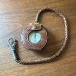 Wenger 7300X Pocket Watch Alarm Travel Leather Fob Case Works Phosphorescent. Fixed Price $145.00.
