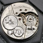 Elgin 16S 17J Gr 159 Fancy Dial Pendant Set Nickel Pocket Watch Movement Parts. Fixed Price $40.00.