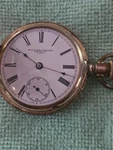 1901 New York Standard Grade 60 18S Model 7J Gold Filled Hunter Pocket Watch. Fixed Price $295.00.