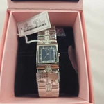 Paris Hilton PH142203D Wpw Bling Black Rhinestone Women's Watch Nwt W/ Box. Fixed Price $71.40.