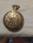Vintage 1970 Westclox Pocket Watch Saddle Boots Cowboy Engraved Floral Western. Fixed Price $15.00.