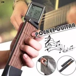 6 String Pocket Guitar Chord Trainer Folk Practice Tool With Screen Black. Fixed Price $30.26.