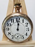 Antique South Bend 21 J 16 Model 227 Railroad Pocket Watch - Running Repair. Fixed Price $399.99.